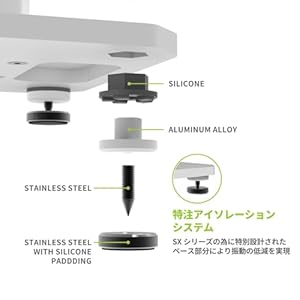 Kanto sx26w 26 universal fillable speaker floor stands for bookshelf speakers cable channel two sizes top plate fill bags incl pair white  urban country home decor