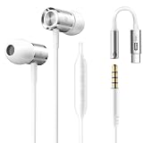BYZMODLX ENC Noise Cancelling Wired Earbuds, Hybrid Driver Wired Headphones with USB Type C to 3.5mm...