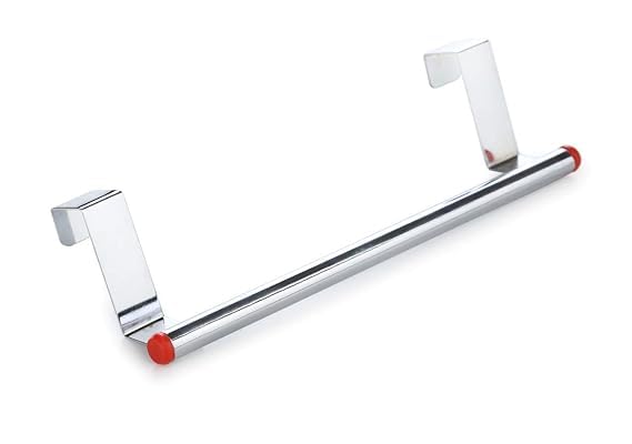 SR Stainless Steel Towel Bar/Napkin Holder Cabinet Hanger Over Door Kitchen Hook Drawer Storage. (2-PCS)-picture-11