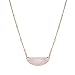 ISAACSONG.DESIGN Vintage Bohemian Statement Long Necklace for Women Gold Plated Star Healing Stone Charms (Black)