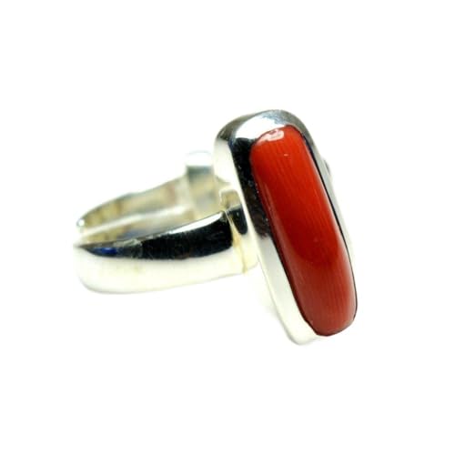 Capsule argent corail naturel NA : le bijou d'oreilles raffiné