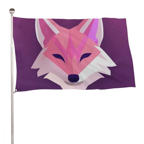 Drapeau de jardin renard foncé, une décoration accueillante pour toute la famille