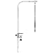 Pet Edge Master Equipment Silver Aluminum Pet Grooming Arm & Clamp â€“ Adjustable Height to 36â€, Fits Most Grooming Tables