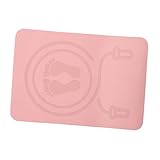 MAGICLULU Tpe Fitness Sprungmatte Rutschfestes Sportpad für Seilspringen Dämpfende Geräuschreduzierende Trainingsmatte Portable Workout Matte für Indoor Gymnastik Zuhause