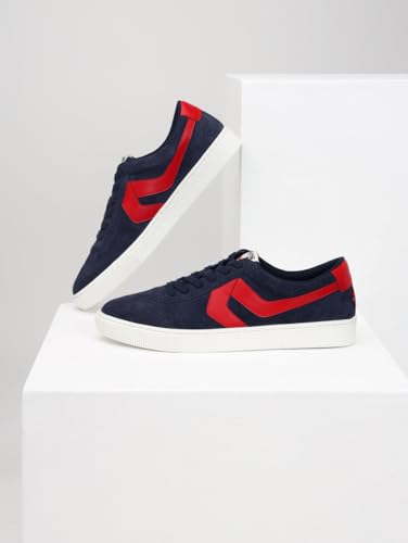 Image of Levi's Mens Low Key Levis Men Colourblocked Suede Sneakers