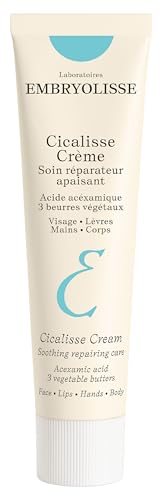 Embryolisse Cicalisse Face Cream. Moisturizer with Hyaluronic Acid that Accelerates Skin’s Restoration Process – Daily Skin Care for Face, Body and Lips, All Skin Types – 1.35 Fl Oz