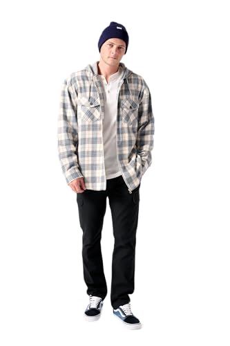 Wearfirst Woodsman Sherpa Fleece Lined Men's Hooded Flannel