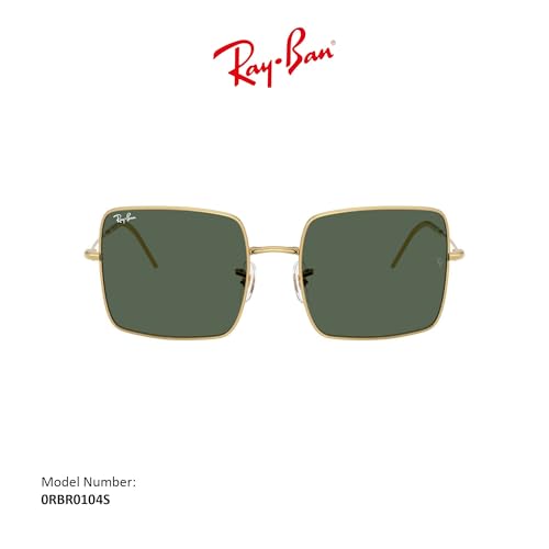 Image of Ray-Ban Sunglasses for Women - 0RBR0104S Square Reversed | Ray-Ban Sunglasses - Non-Polarized Lenses, Metal Frame Designer Sunglasses Womens