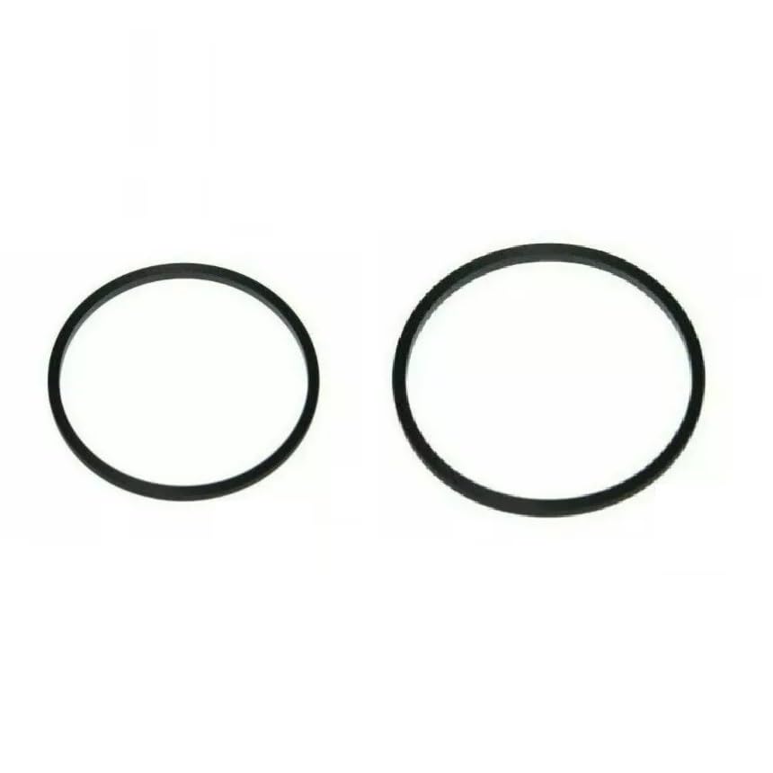 Supplied: 2x High Quality Square Rubber Belt For CD Section