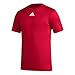 adidas Mens SS Pregame BOS Tee (HT3963) - Red