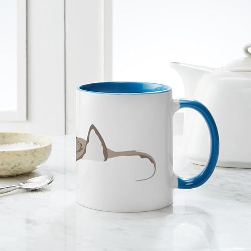 Taza de cerámica 11 oz CaféPress Ocean Stingray miniatura 6