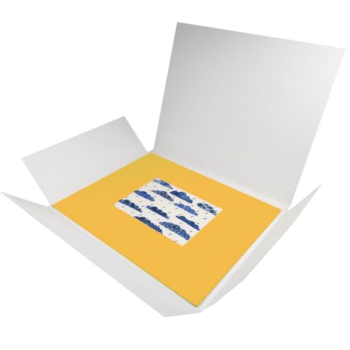 Image of Lineco Archival Storage Art Folio, for Preserving 11x14 Inch Artwork Photographs Prints Letters or Documents, Acid-Free Folder with 1.25 in Deep, Pack of 1