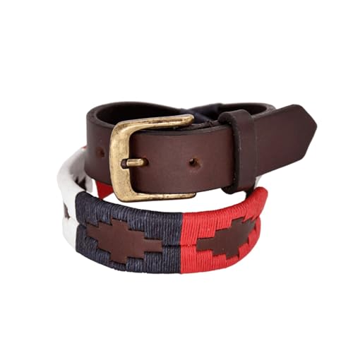 Polo Belt Hand-Stitched leather Kids belt