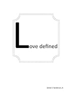 Love defined 151204511X Book Cover