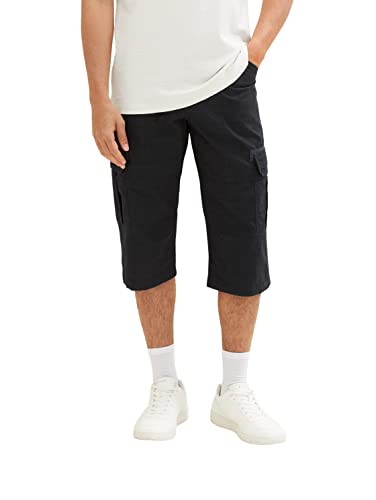 TOM TAILOR Herren Cargo Max Overknee Bermuda Shorts