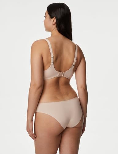 Image of Marks & Spencer Body Flexifit Womens Polyamide Blend Solid Low Rise Brazilian Knicker (Pack of 3)