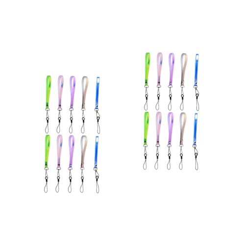 PartyKindom 20 Peças Cordão Para Câmera Chaveiro Cordão De Pulso Pulseira De Smartphone Pulseira Ant