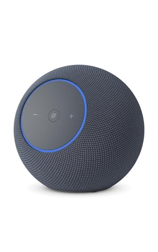 Image of Amazon Echo Studio (newest model), Alexa speaker with immersive spatial audio and Dolby Atmos, hands-free smart home management, Bluetooth, Graphite
