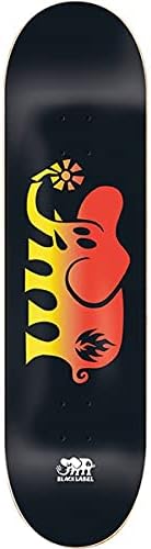 Black Label Skateboards Elephant Fade - Tabla de skate (8,25 x 32,12 pulgadas)