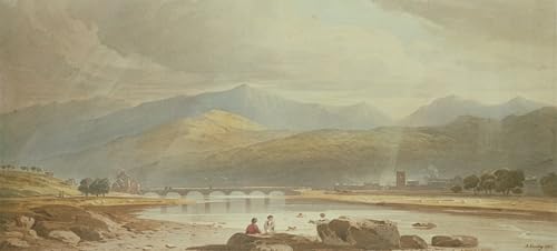 Toile abstraite Dolgellau de Varley impression haut de gamme
