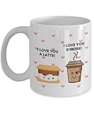 Raise a mug to love, I Love You a Latte Coffee Mug, gift for her, gift for mom, gift for girlfriend, best friend