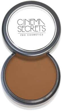 Cinema Secrets Ultimate Foundation Single, Deep Red Undertones,100 Series, 103-39A - Buildable Full Coverage Cream Makeup for Acne Redness and Tattoo Cover, Water Resistant HD Single