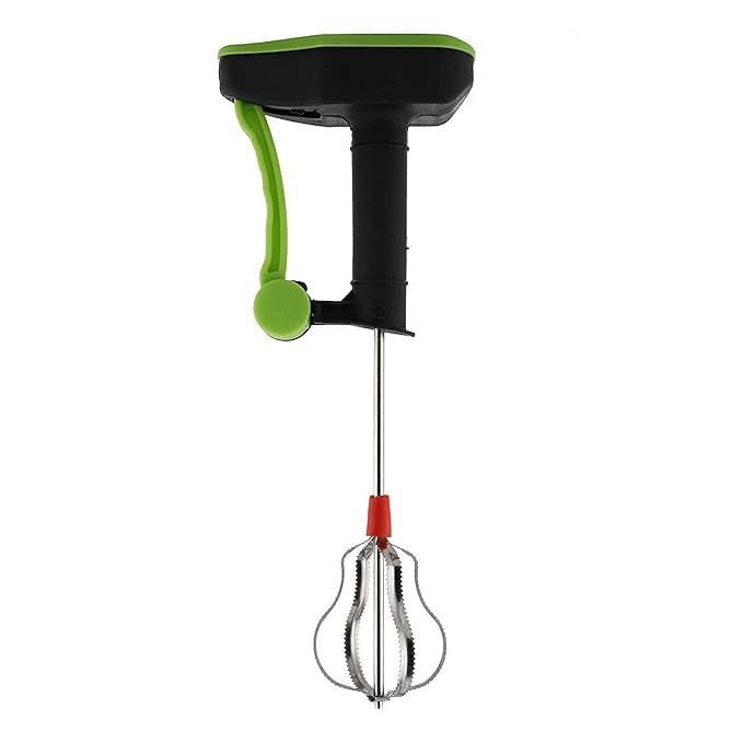 GROW TRIO Power-Free Hand Blender | Manual Stainless Steel Beater & Mixer for Eggs, Cream, Milkshake, Lassi & Buttermilk | Non-Electrical, Durable Kitchen Tool (Multicolor, Pack of 1)-image-36