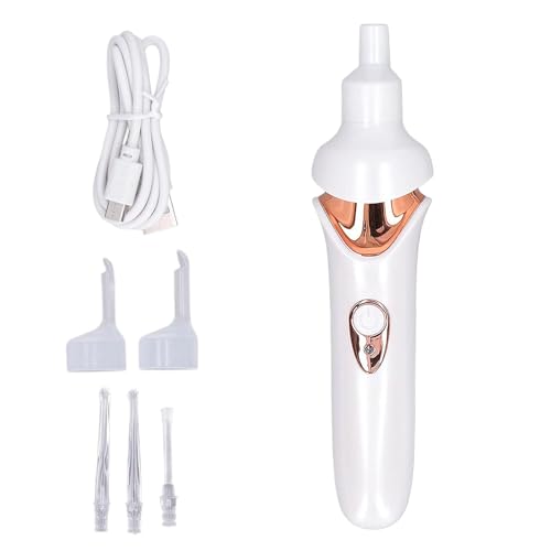 FunnAura Soft Puriear Advanced Ear Wax Cleaner Vacuum with LED Light, Portable Automatic Electric Puriear Ear Wax Remover