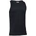 Under Armour Men's Tech Tank, Black/Steel, Large