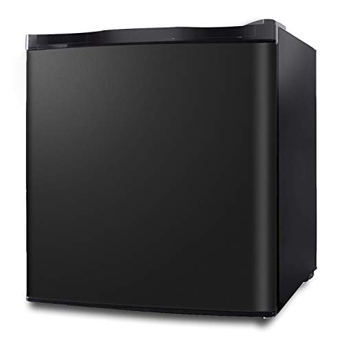 Northair Stainless Steel Upright Freezer - 2.1 Cu Ft with Removable Shelves - Adjustable Door Hinge and Feet - Quiet Mini Freezer