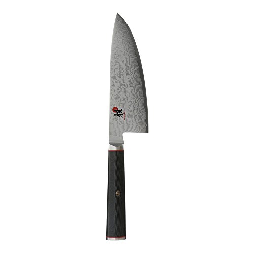 Miyabi Wide Chef's Knife, 6-Inch, Black/Stainless Steel #TOP23