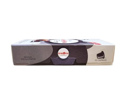 Gimoka Cápsulas De Café Vellutato Compatível Com Nespresso Contém 10 Cápsulas