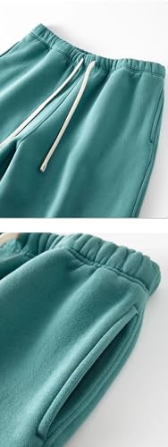 Solid Color Casual Simple High Waist Elastic Drawstring Splicing Multi-Color Men's Wide Leg Pants2