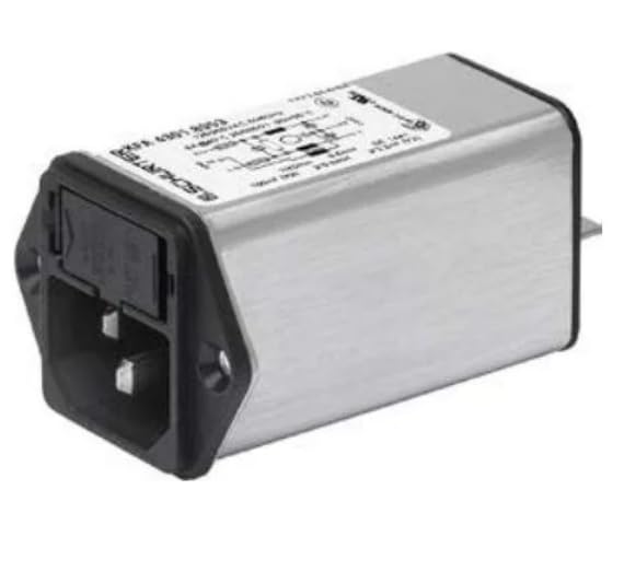 4301.8054, AC Power Entry Modules 2POLE 10A Screw Front Side Standard