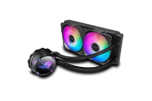 ASUS ROG Strix LC II 240 ARGB Prozessor All-in-One-Flüssigkeitskühler 12 cm Schwarz