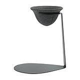 Ceramic Coffee Filter-Paperless Pour Over Dripper With Modern Metal Stand...