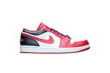  AIR JORDAN 1 Low Bulls 553558-163 Size 40