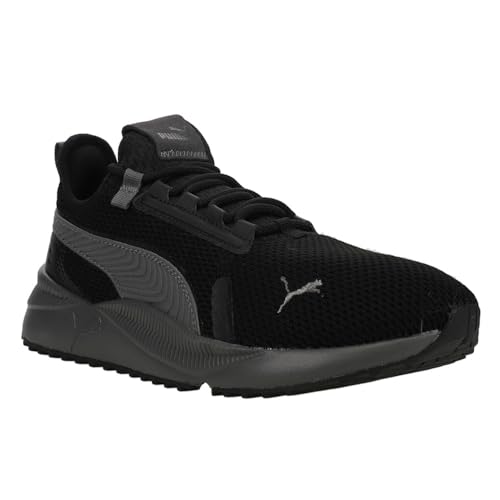 PUMA Mens Pacer Future Street Knit Wide Lace Up Sneakers Shoes Casual - Black - Size 9.5 M2
