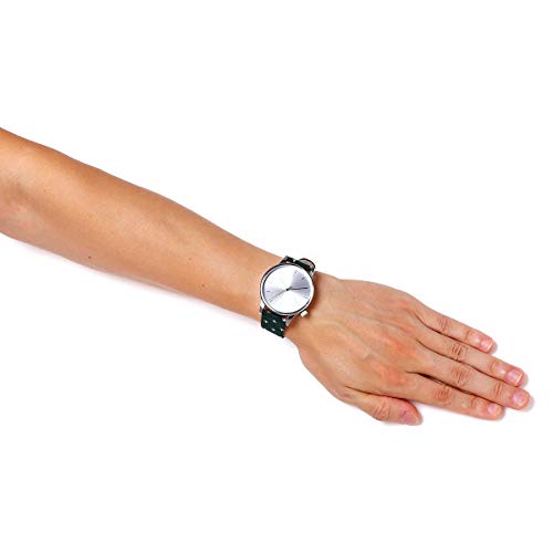 Komono Unisex Kom-W2163 Winston Print Series Stainless Steel Watch With Patterned Canvas-Wrapped Band #TOP5
