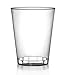 Heavy Duty 12 oz Crystal-Clear Party Tumblers | 100 Count Pack | Disposable or Reusable Cups (12 oz,)
