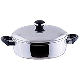 宮崎製作所 オブジェ 両手鍋 浅型 25cm テーブルポット 日本製 5年保証 IH対応 軽量 OJ-8