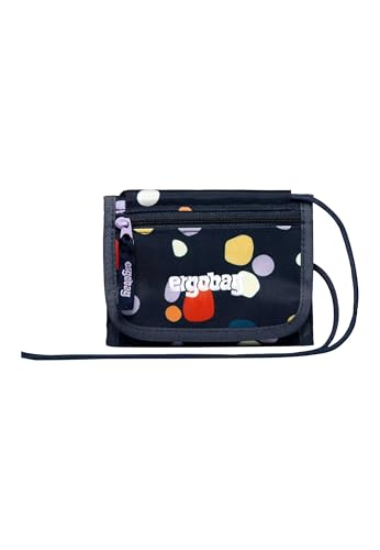 ergobag Brustbeutel Kleingeldfach, mit Sichtfenster, Geldbeutel für Kinder, zum Umhängen, mit Klettverschluss