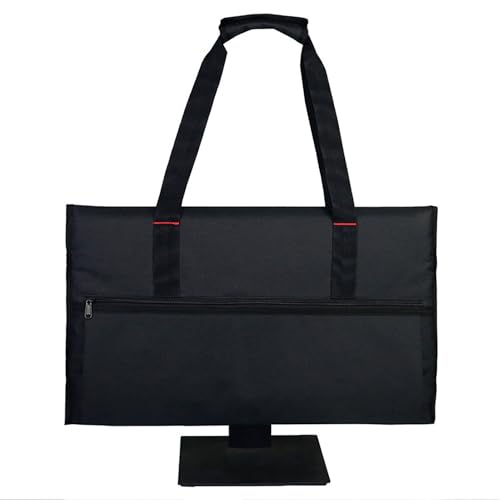Monitor Carrying Cover - Monitor Protective Case, Protective Carrying Case | Adjustable Computer Bag with Multiple Pockets, Computer Travel Bag for 20 to 24 Inches by Generic - Used condition - Image 7