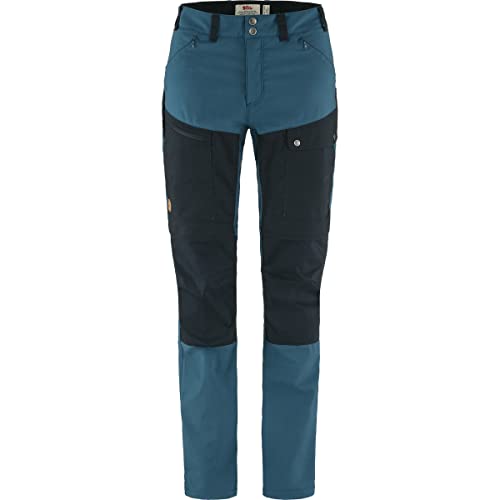 Fjällräven Damen Abisko Midsummer Zip Off Hose, Indigo Blue/Dark Navy, 42