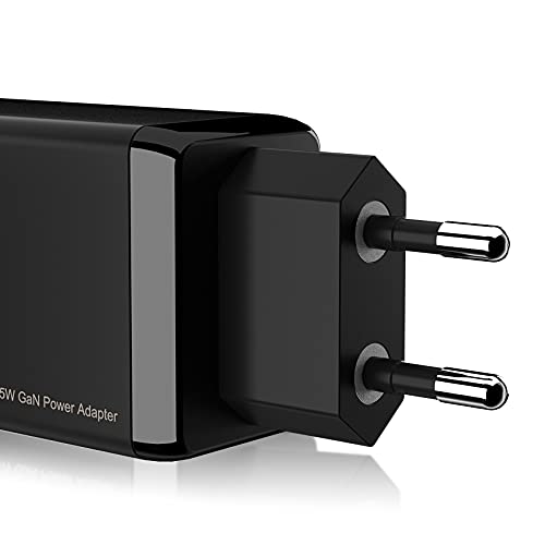 Jumper 65W USB Oplader GaN Technologie, 3-poorts snellader, USB C-oplaadadapter/voeding, compatibel met telefoon 13/13… - Afbeelding 3