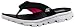 Skechers Go Walk Move Solstice Womens Flip Flop Sandals Black/White 8