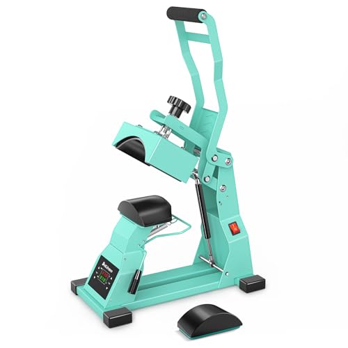 Hat Heat Press Machine for Caps with 2pcs Interchangeable...