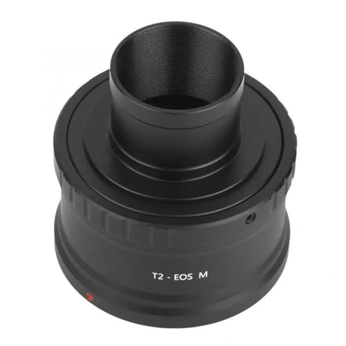 Adaptador T2-EOS M de 1,25 pulgadas para solucionar holguras entre cámara y telescopio