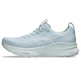 ASICS Women's Gel-Kayano 32 Running Shoes, 10, Sky/Pure Silver