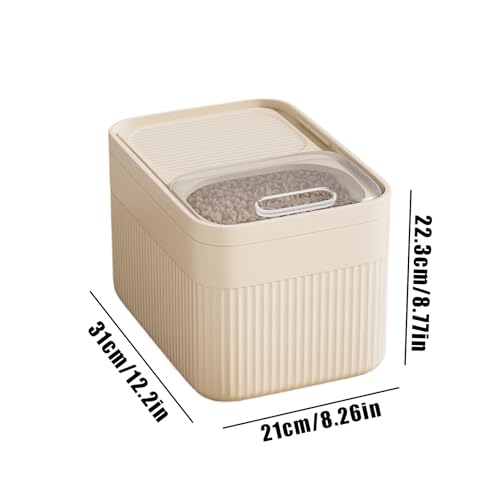 Récipient de nourriture pour chiens 10L avec tasse à mesurer - 6